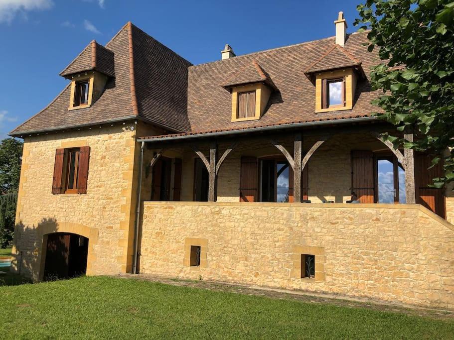 Grande Maison En Perigord A 10 Mn De Sarlat 马尔凯 外观 照片